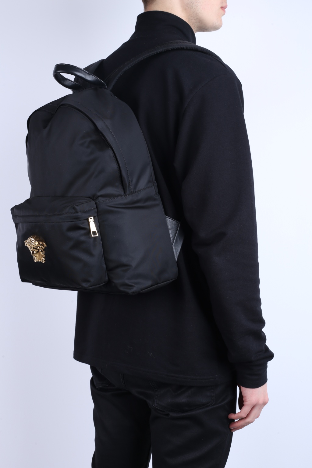 Versace men's online backpack